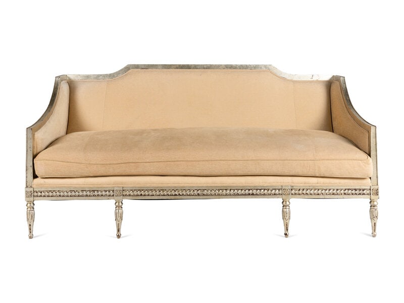 A Louis XVI Style Painted Sofa (1 of 4)