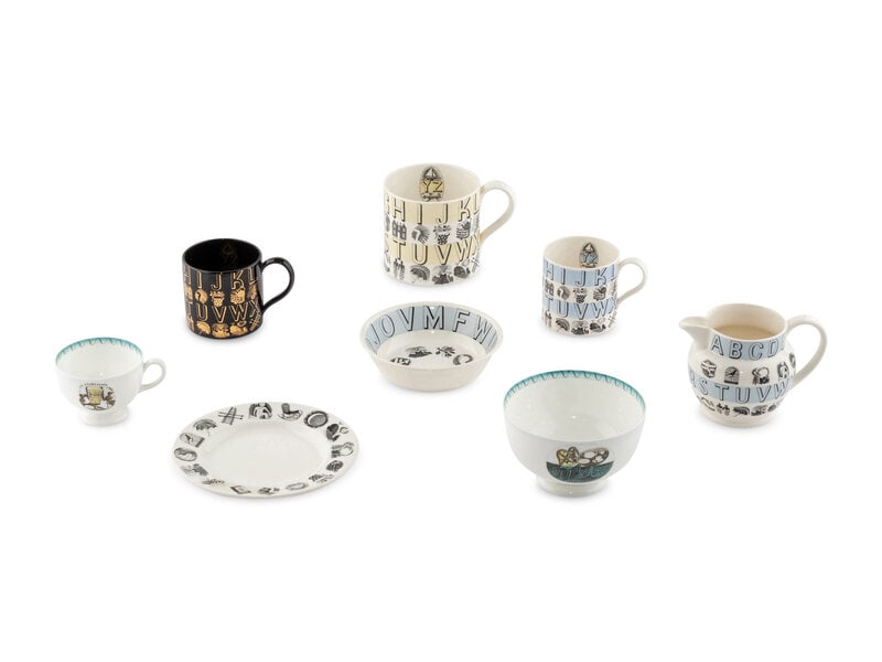 A Group of Eric Ravilious for Wedgwood 'Alphabet' Articles (1 of 5)