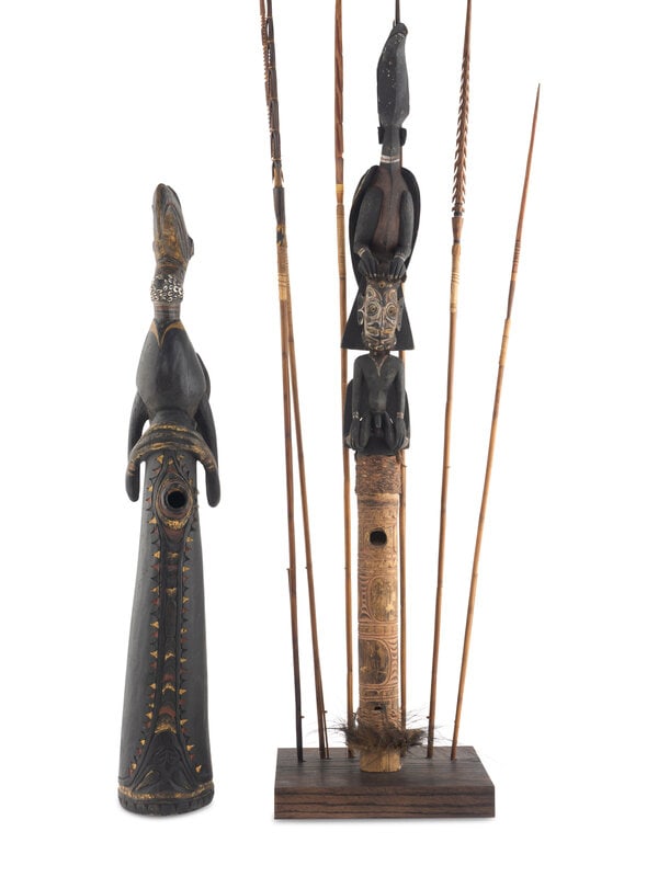 Four Oceanic Flutes with Three Arrow Displays (1 of 6)