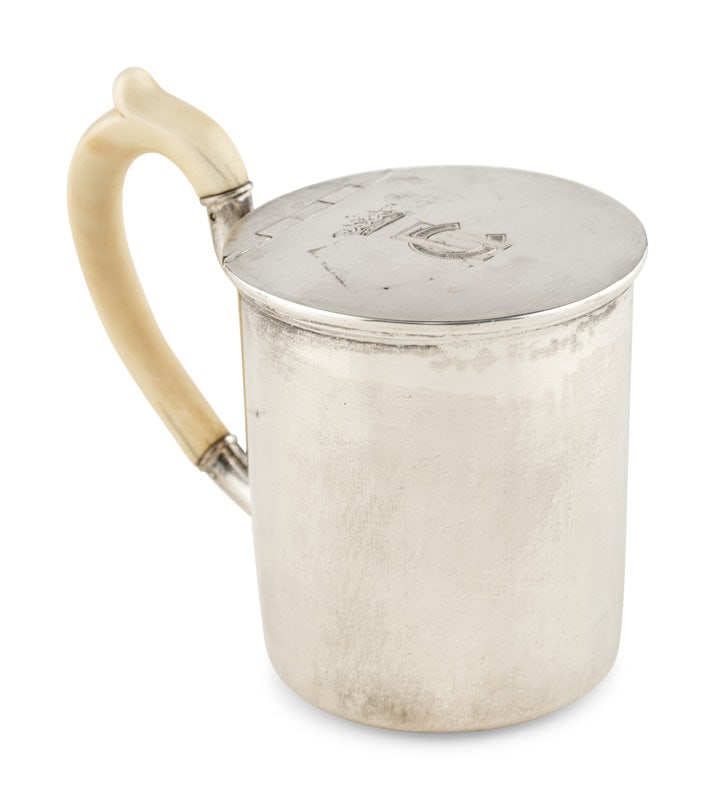 A Russian Silver Covered Mug (1 of 4)