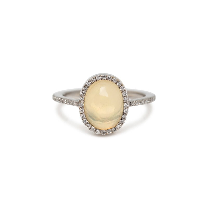 OPAL AND DIAMOND RING (1 of 3)