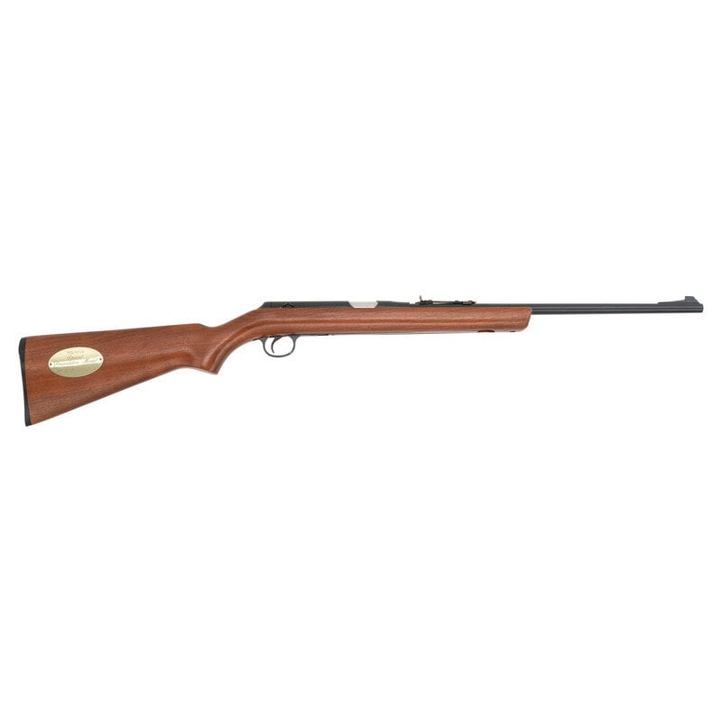 **Daisy Hedon .22 VL Rifle Special Presentation Model: **Daisy Hedon .22 VL Rifle Special Presentation Model .22 V/L (caseless air ignited cartridge). 18" barrel length. SN: A012379. Single shot compressed air action rifle with adjustable notch rear sight