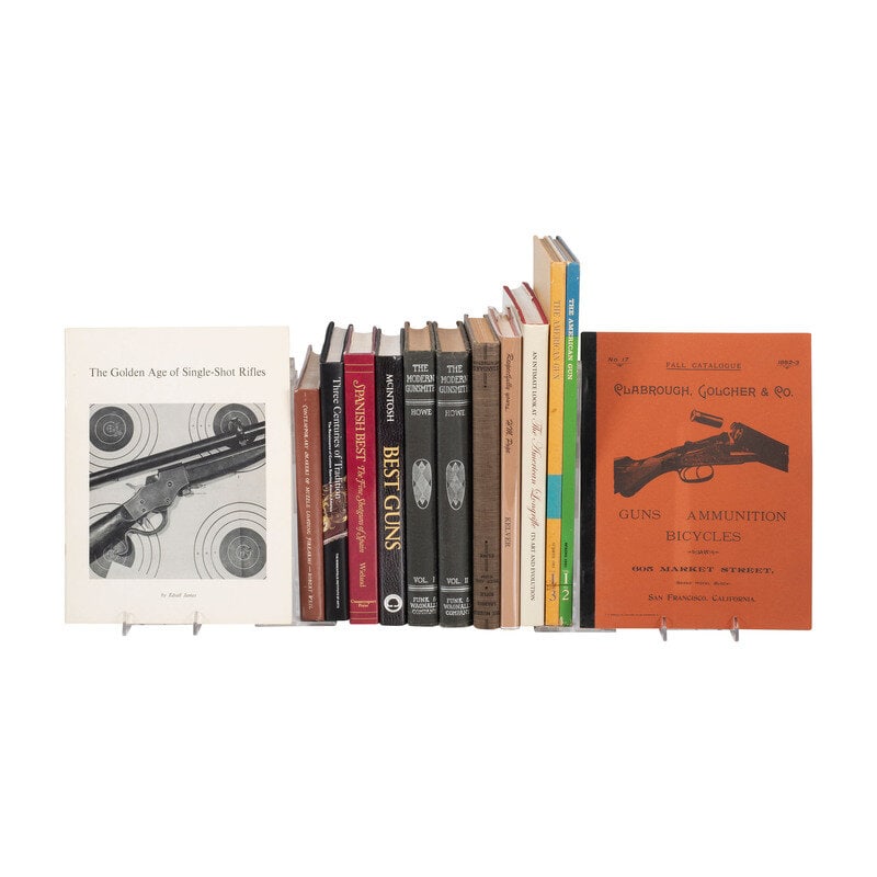 Collection of Modern Gunmaker Histories: Collection of Modern Gunmaker Histories Weil, Robert, Contemporary Makers of Muzzle Loading Firearms, Dallas, TX: Taylor Publishing Co., 1980. Silver, Mark and Wallace Gusler, Three Centuries of Tradi