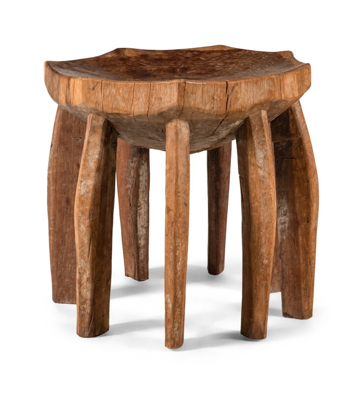 An African Carved Stool  (1 of 3)