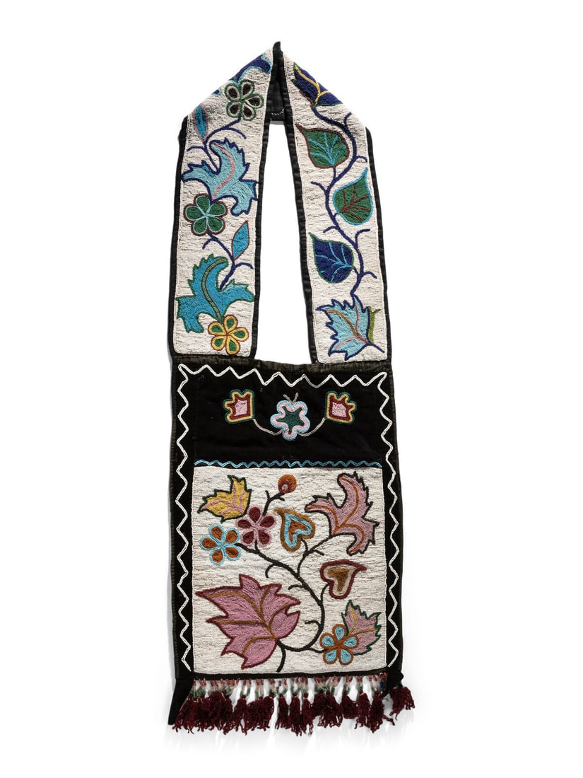 Anishinaabe Beaded Bandolier Bag (1 of 4)
