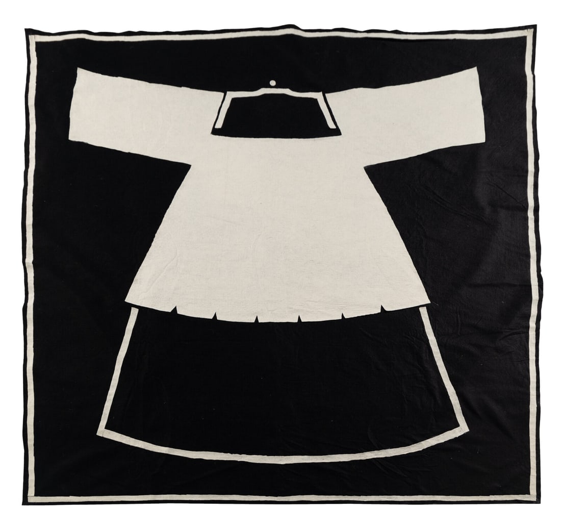 Mike Kelley (American, 1954-2012) Youth Aspiring to Glory, c. 1988: Mike Kelley (American, 1954-2012) Youth Aspiring to Glory, c. 1988 glued felt collage 72 x 70 inches. Property from the Estate of Robbin Lockett, Chicago, Illinois Provenance: