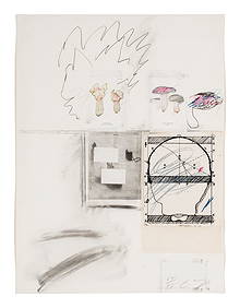 Cy Twombly (American, 1928-2011) No. 2 (from Natural History, Part I, Mushrooms), 1974 (1 of 4)