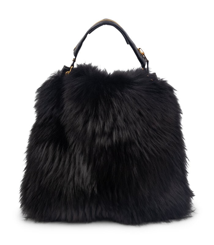 Tom Ford Fox Fur and Crocodile Handbag  (1 of 4)