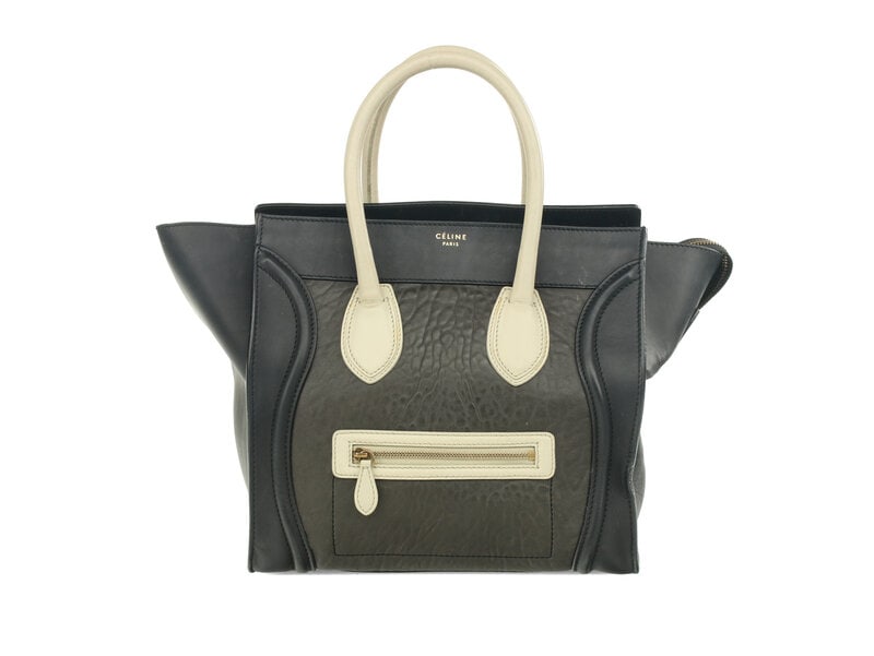 Céline Tri-Color Luggage Tote  (1 of 4)