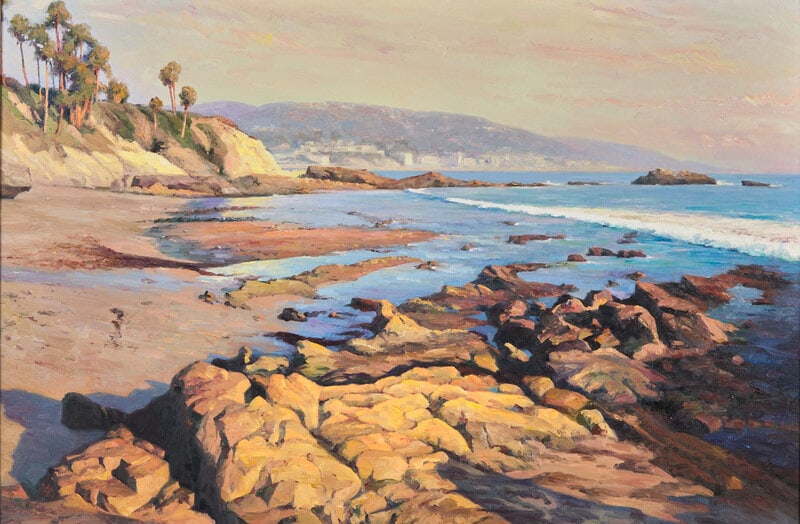 Michael W. Situ
(American, b. 1956)
Sunset in Laguna Beach (1 of 1)