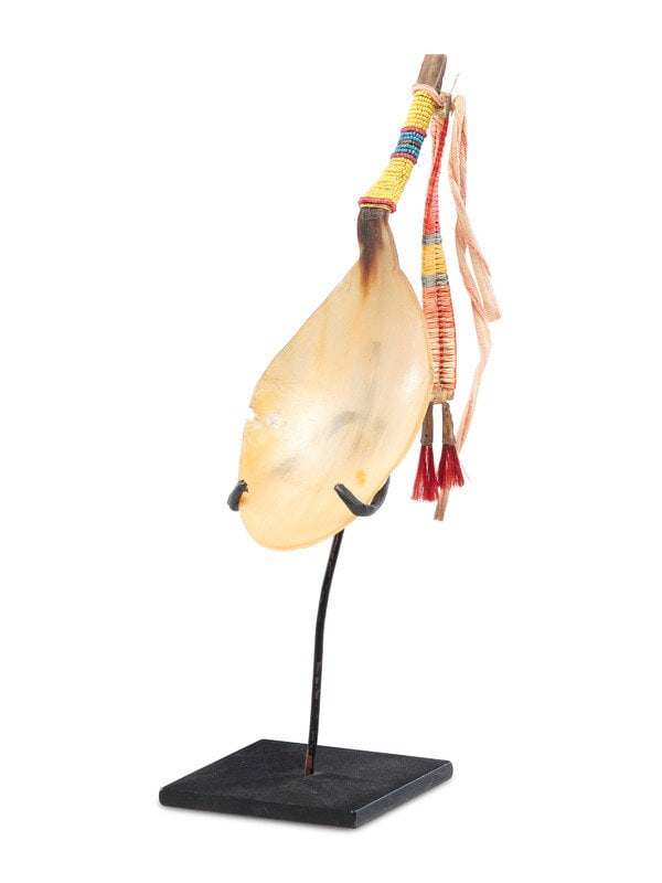 Sioux Beaded and Quilled Horn Spoon (1 of 4)