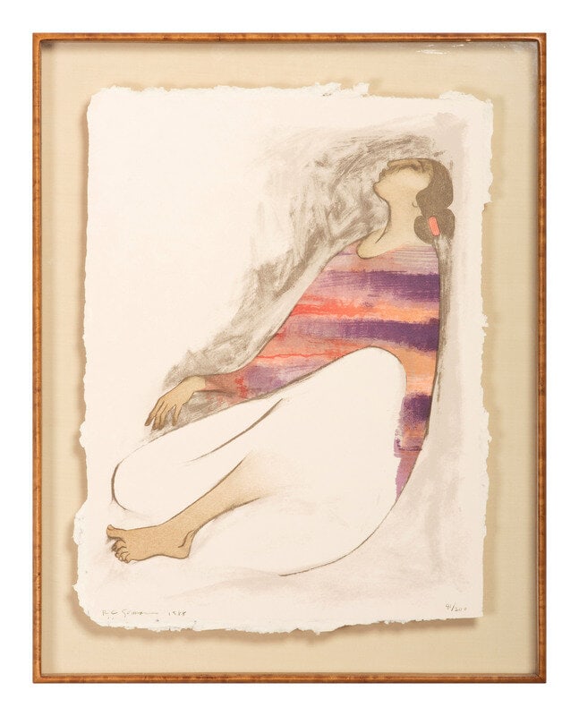 R.C. Gorman
(Diné, 1931-2005)
Mindi, 41/200, 1988 (1 of 4)