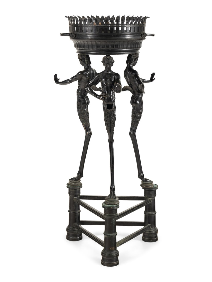 An Italian Patinated Bronze Brazier (1 of 3)