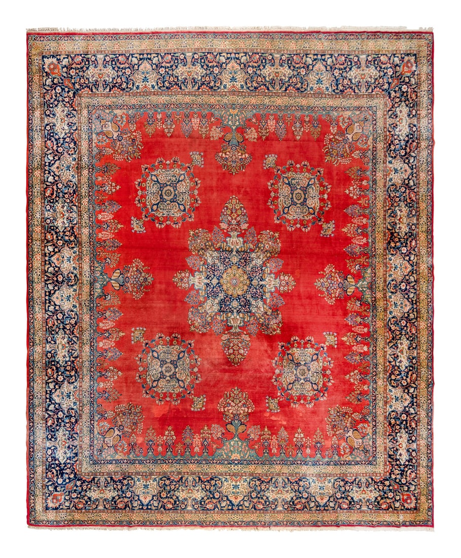 A Tabriz Wool Rug (1 of 8)
