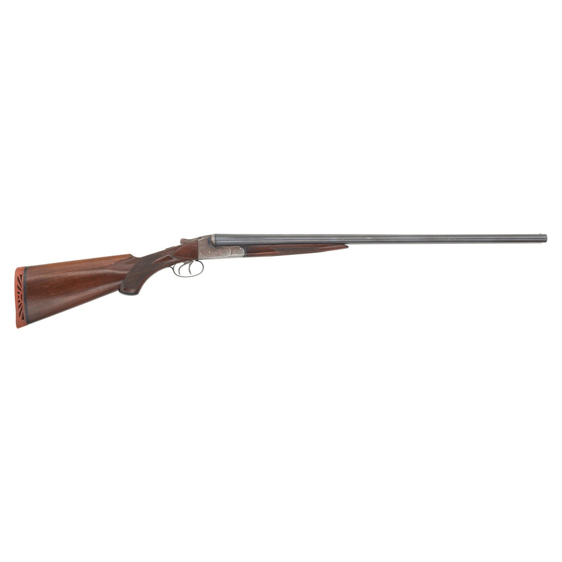 **Lefever A Grade 16 Gauge: **Lefever A Grade 16 Gauge 16 Gauge. 28" barrel length. SN: 301344. (Mfg. Ca 1935) 2.75" chamber length. 14.75" length of pull. 1.75" drop to comb. 2.75" drop to heel. Modified left choke. Cylinder ri