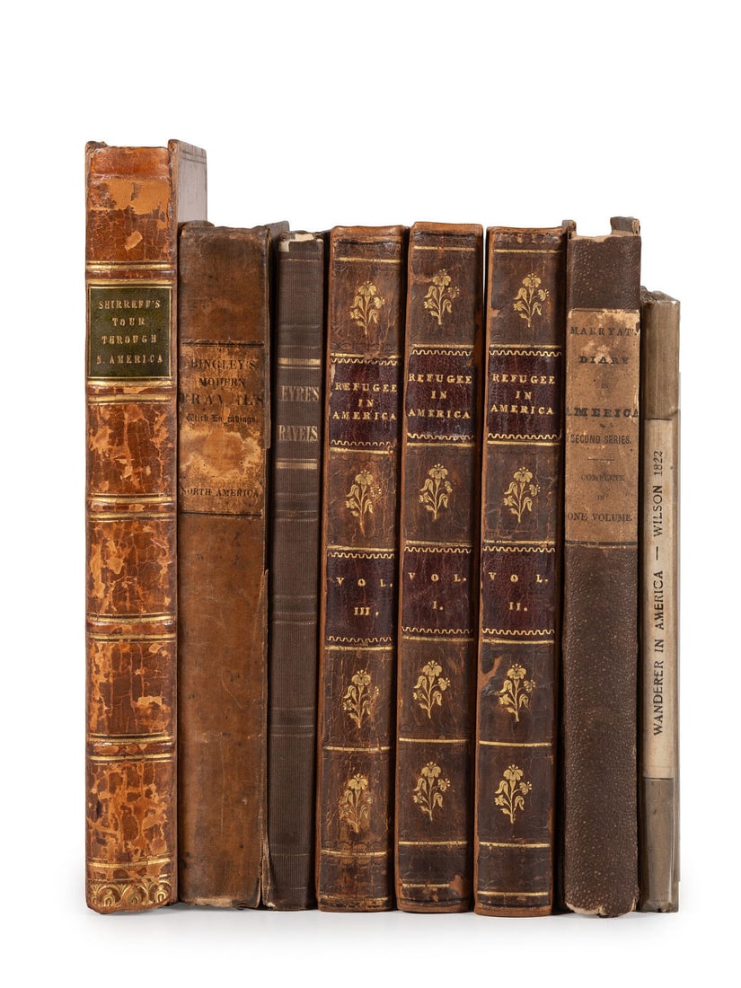 American Travel, Exploration & Expansion [AMERICAN TOUR NARRATIVES]. A group of 6 titles, (1 of 1)