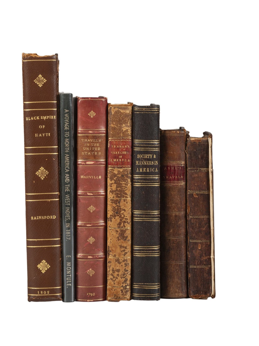 American Travel, Exploration & Expansion [AMERICAN TOUR NARRATIVES]. A group of 7 titles, (1 of 1)