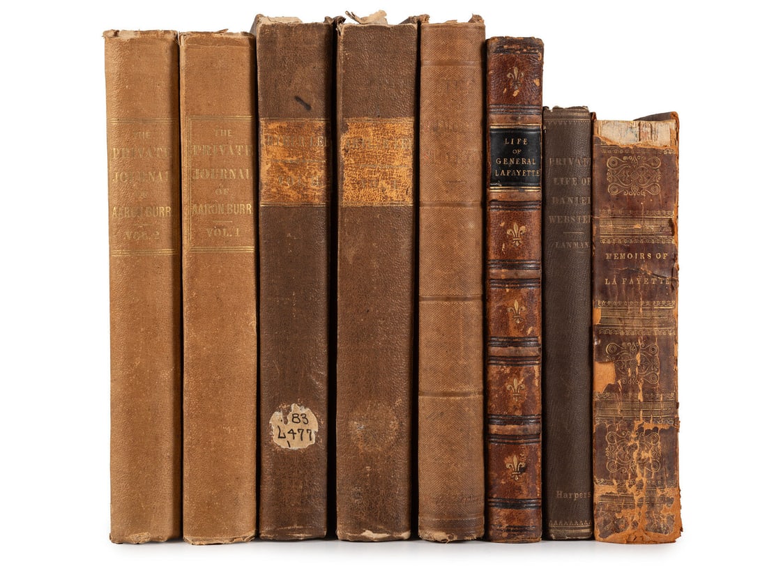 American Biography & History [AMERICAN BIOGRAPHIES]. A group of 6 titles, comprising: (1 of 1)