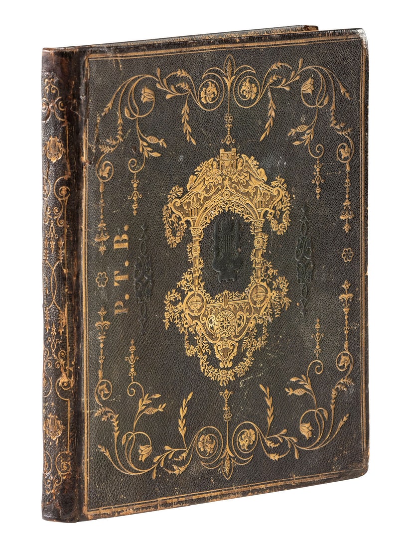 America in Manuscript BARNUM, Phineas Taylor (1810-1891). Autograph album compiled and inscribed by (1 of 10)