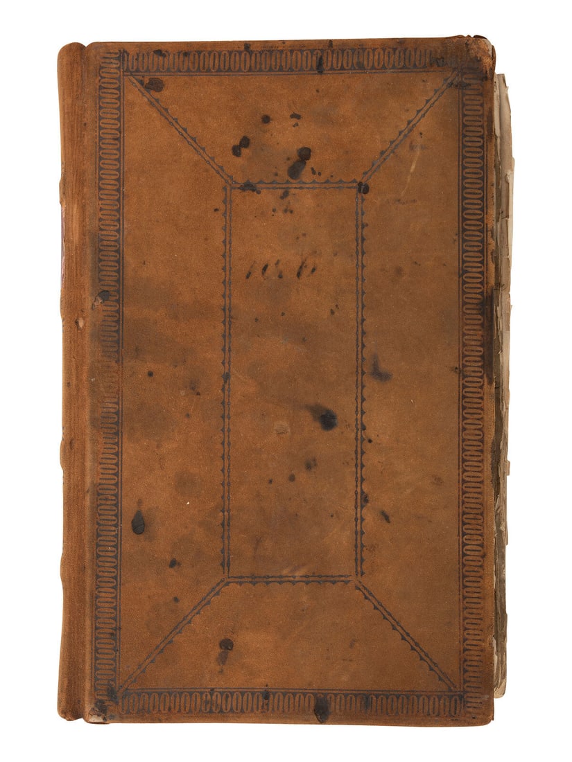 [CIVIL WAR]. Ledger book associated with Winchester, Virginia, cabinet maker John Kerr (1797-1875), (1 of 12)