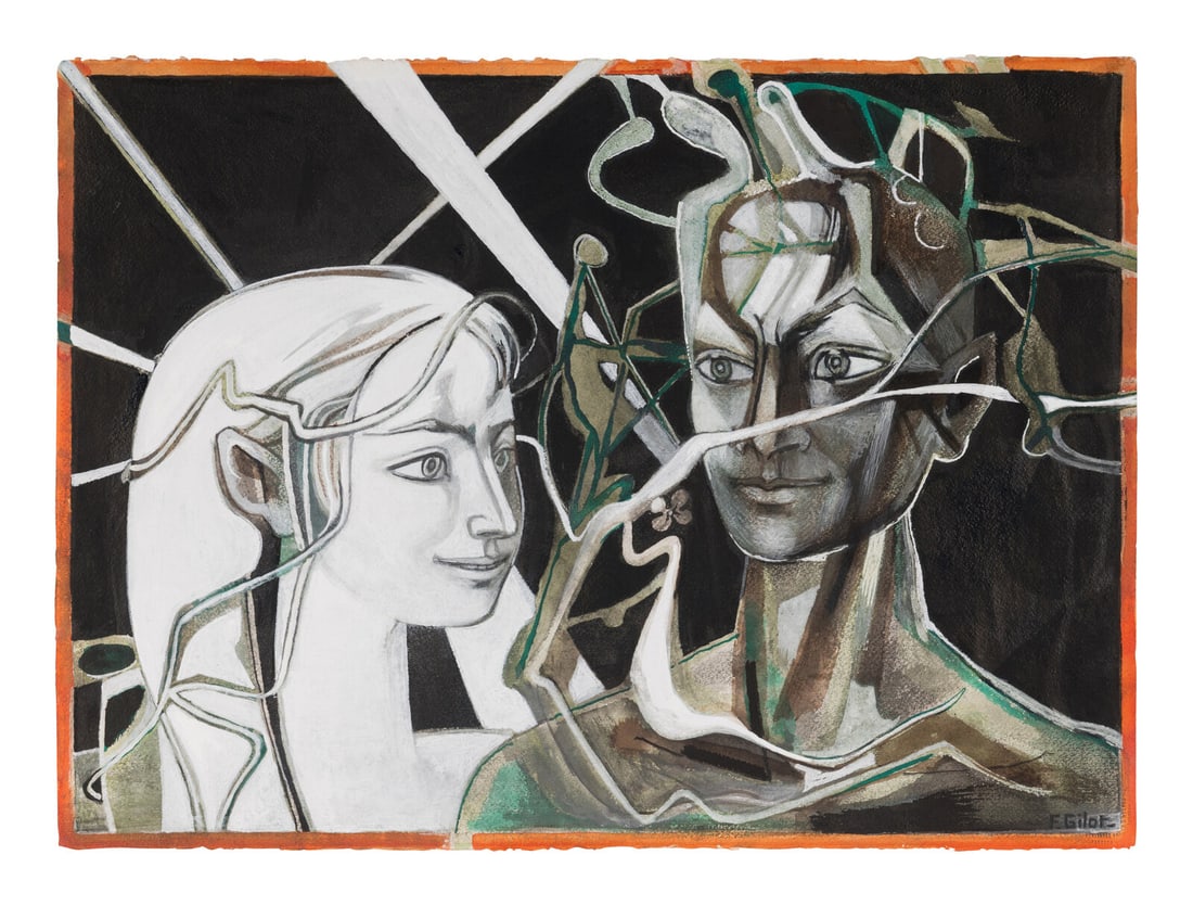 Françoise Gilot (French, 1921–2023) Oberon and Titania, 1969 (1 of 4)