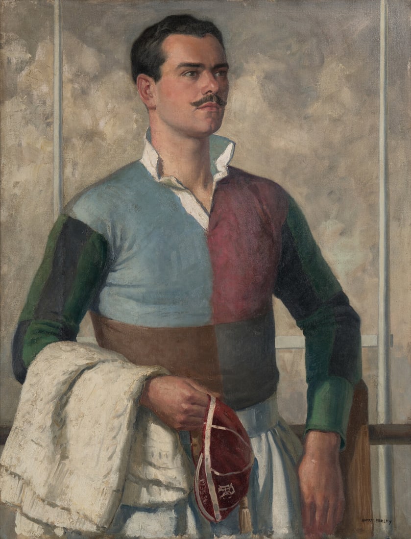 Harry Morley (British, 1881-1943) The Harlequin Cricket Player, c. 1935-36 (1 of 8)