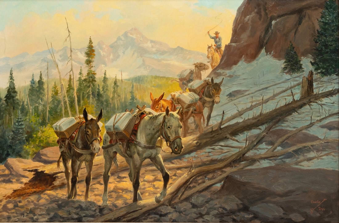 Charlie Dye (American, 1906-1972) Salt Packers, 1968 (1 of 3)