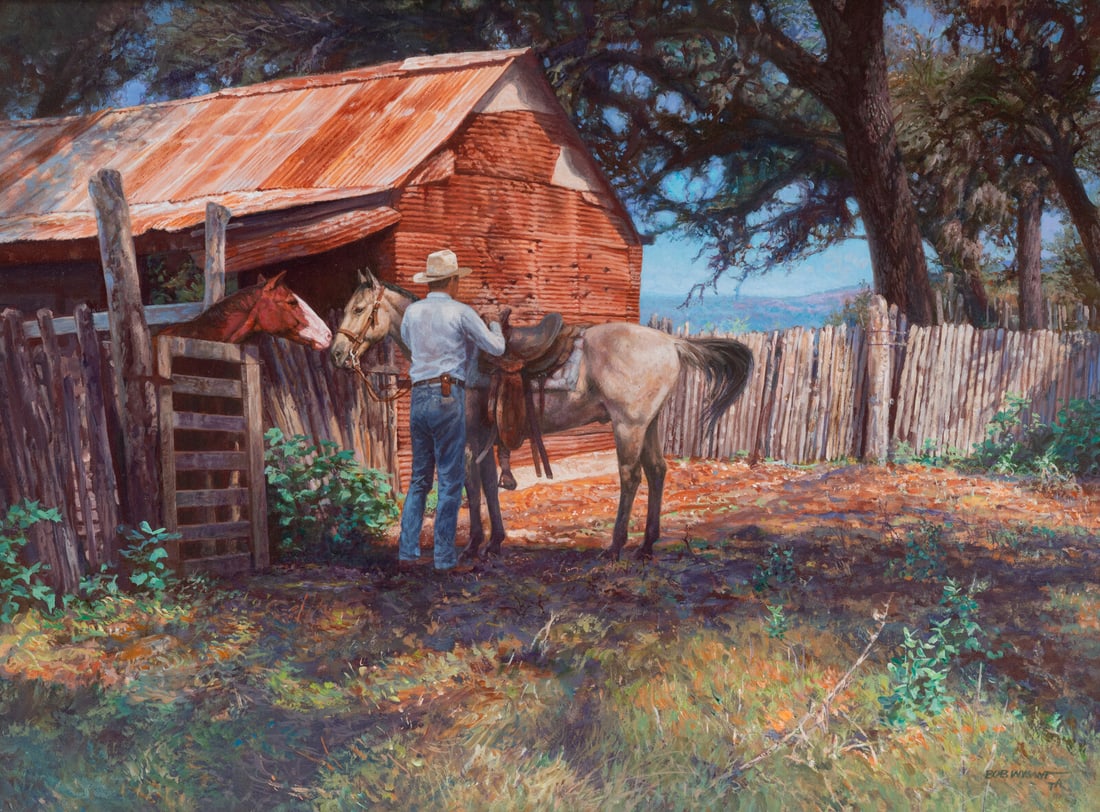 Bob Wygant (American, 1927-2008) Summer Shadows (1 of 3)