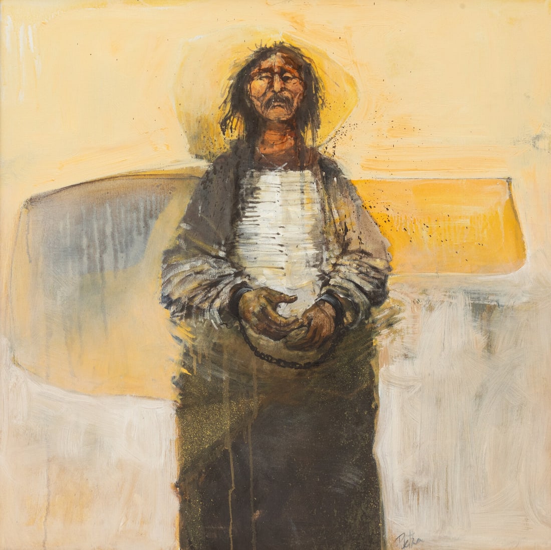 Paul Pletka (American, b. 1946) Sitting Bear (1 of 2)