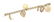 893: A 14 Karat Yellow Gold Charm Bracelet with Six Att