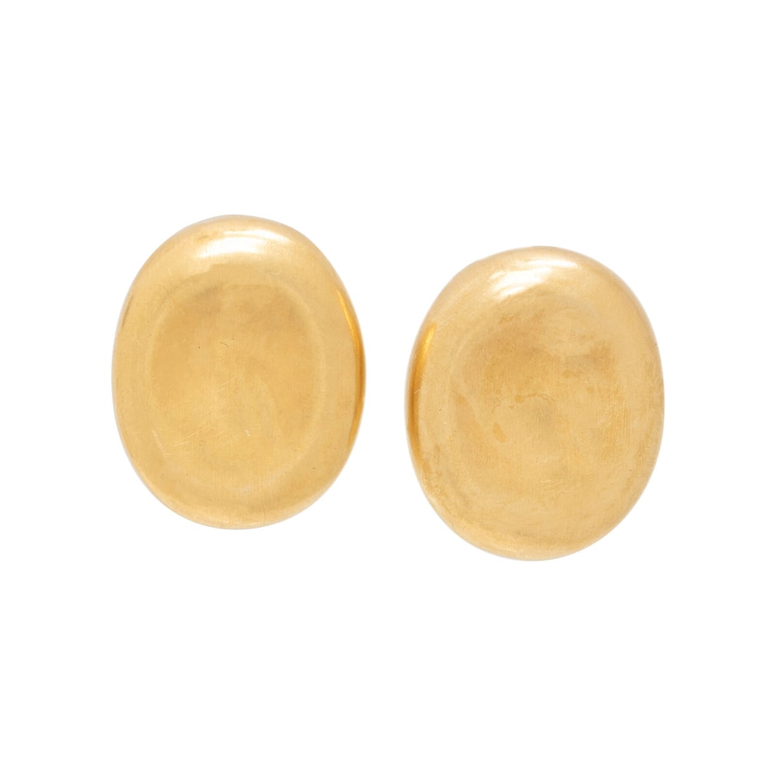 ANGELA CUMMINGS, YELLOW GOLD CLIP EARRINGS (1 of 2)