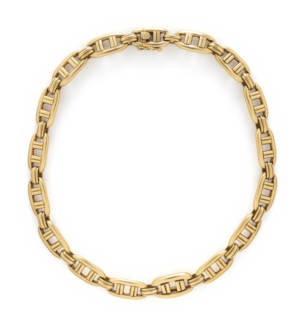 KIESELSTEIN-CORD, YELLOW GOLD NECKLACE (1 of 2)