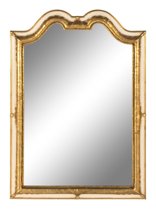 A Continental Style Parcel Gilt Mirror (1 of 13)