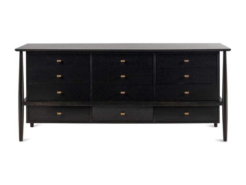 A Contemporary Ebonized Chest of Drawers (1 of 14)