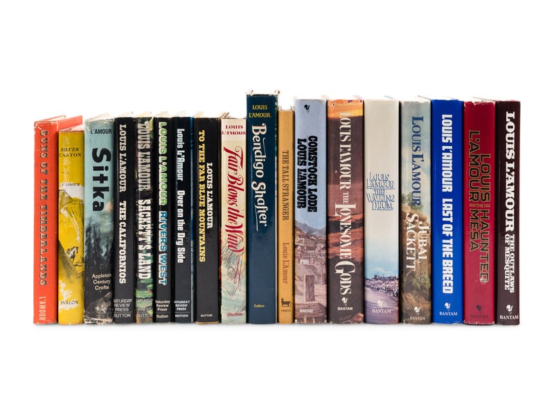 L'AMOUR, Louis. A group of 18 FIRST EDITIONS, comprising:  (1 of 1)