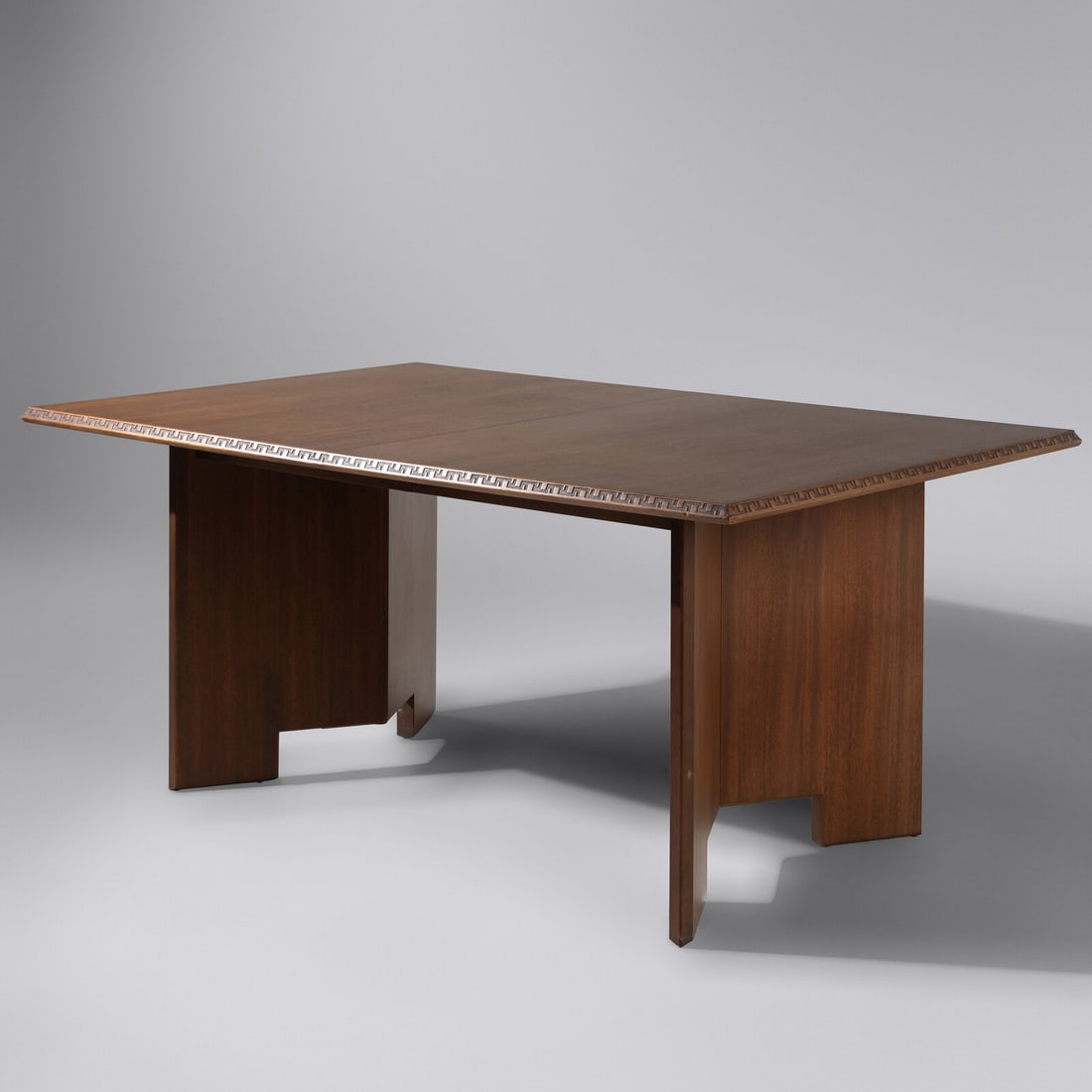 Frank Lloyd Wright Taliesin dining table, c. 1955 Heritage Henredon USA (1 of 3)