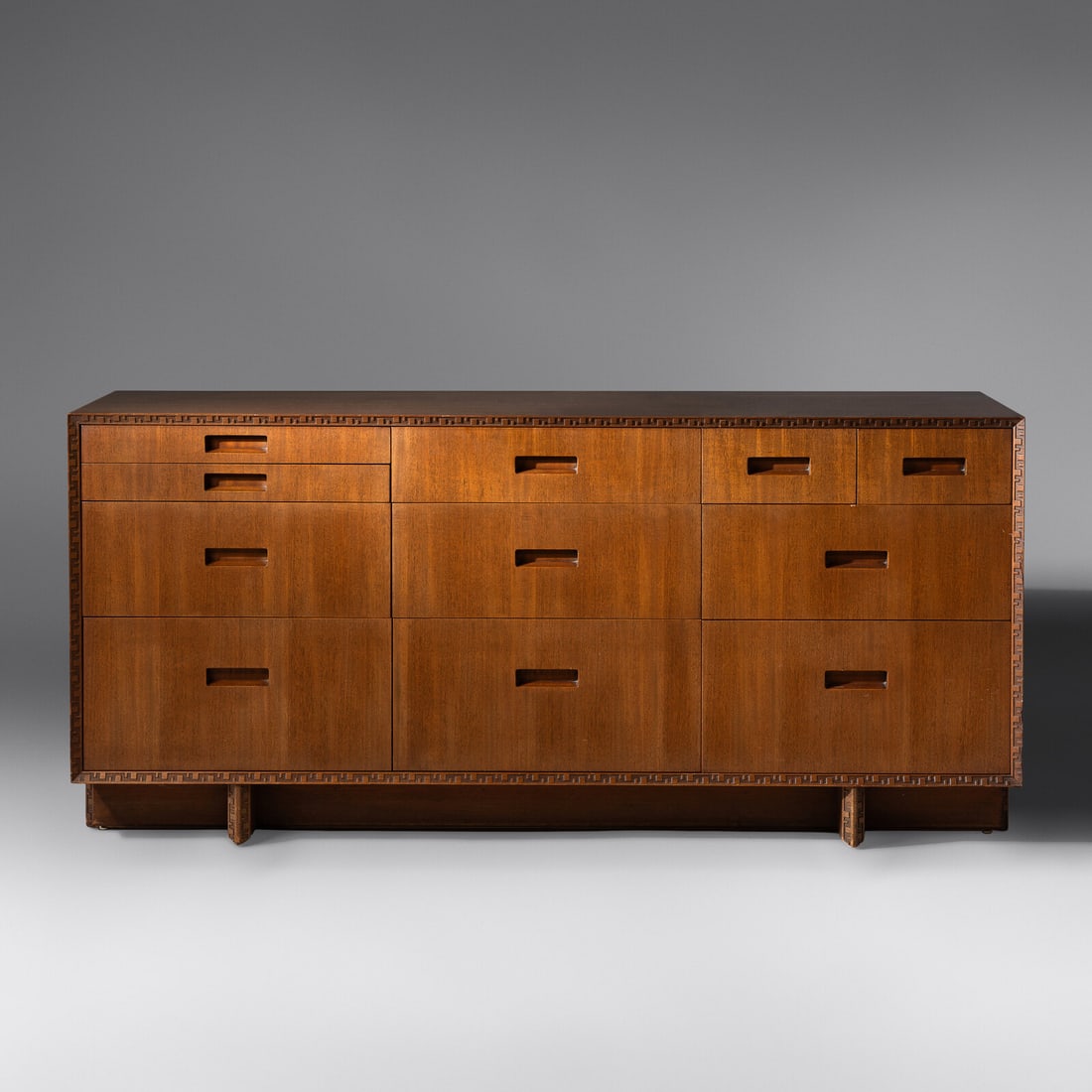 Frank Lloyd Wright (American, 1867-1959) Taliesin dresser, c. 1955 Heritage Henredon, USA (1 of 3)