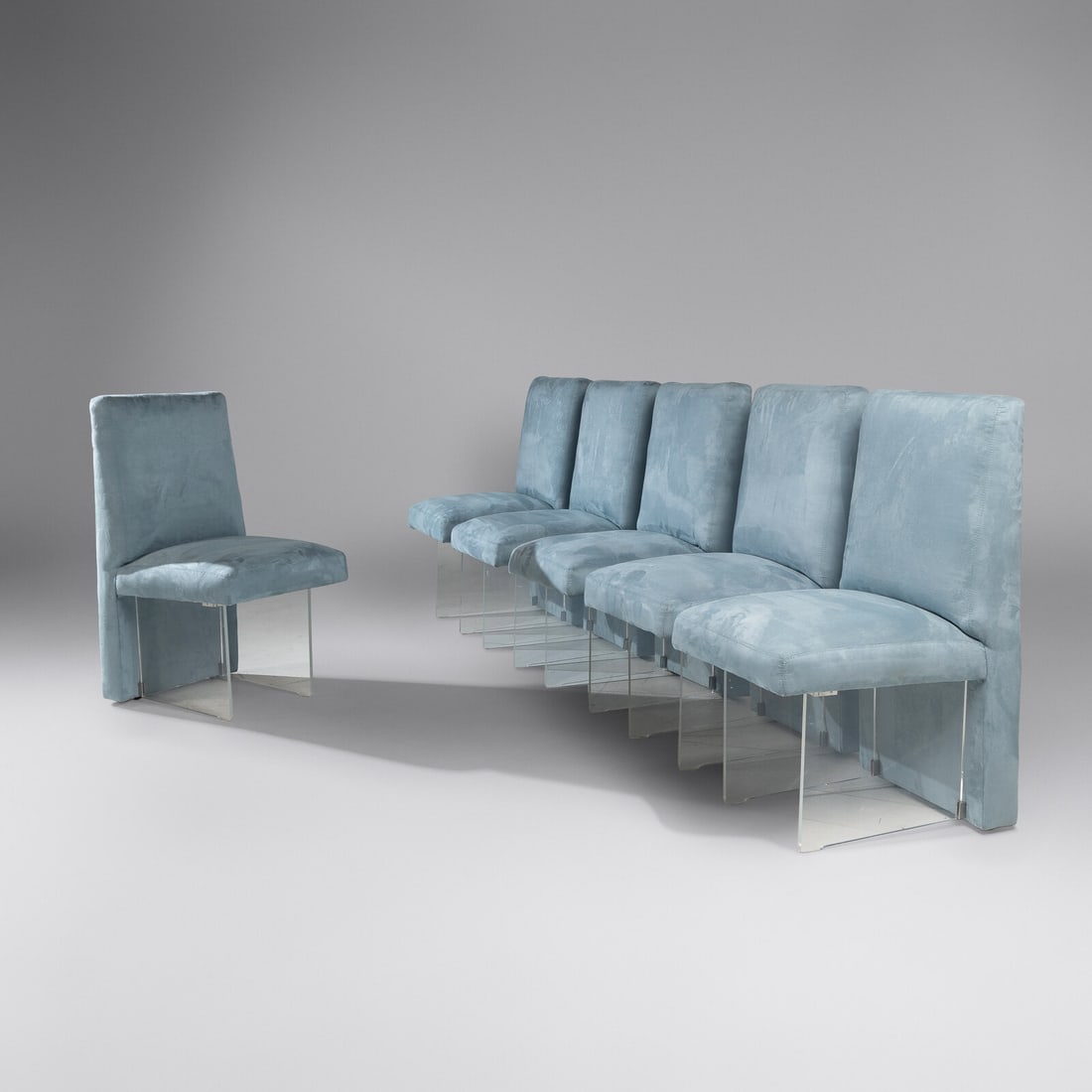 Vladimir Kagan (American, 1927-2016) Clos chairs, set of six (1 of 2)