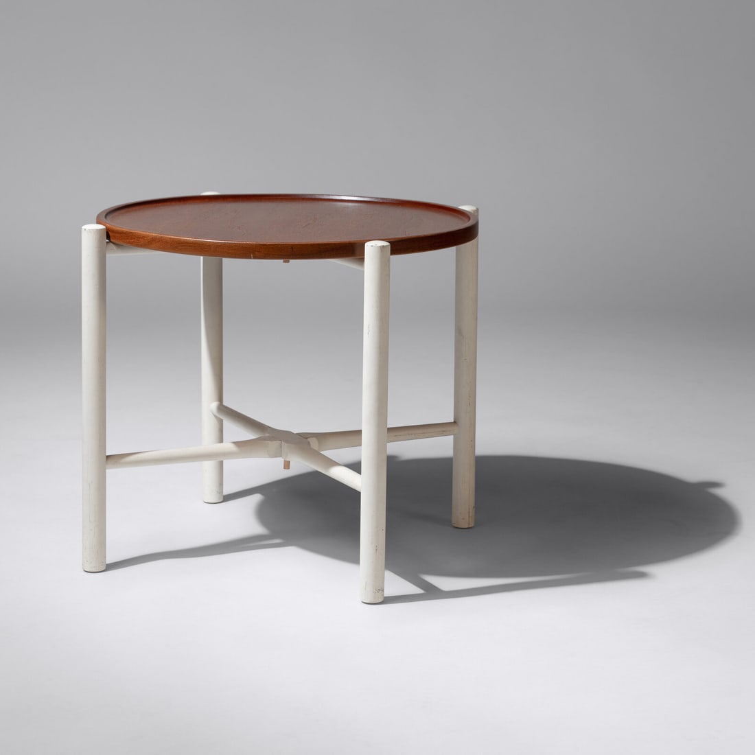 Hans Wegner (Danish, 1914-2007) Folding tray table, model AT35, c. 1960 Andreas Tuck, Denmark (1 of 2)