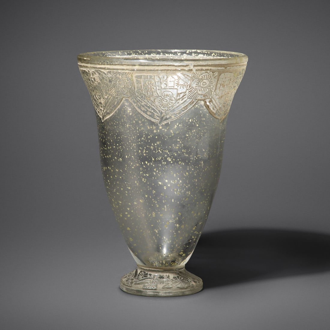 Daum Early 20th Century Vase, c. 1930 Daum, France (1 of 3)