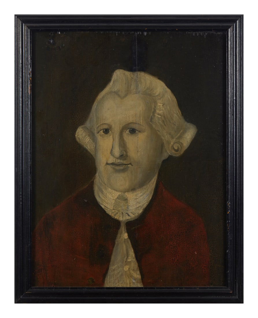American School 18th Century, A Portrait of Jasper Yeates (1745-1817) of Lancaster, PA (1 of 2)