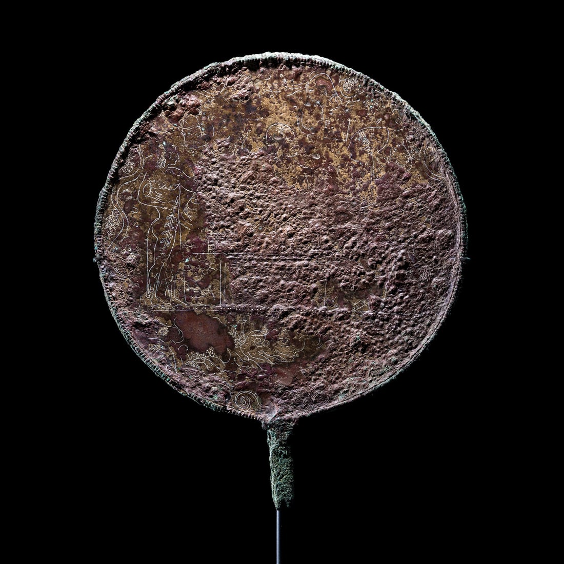 An Etruscan Bronze Mirror (1 of 5)
