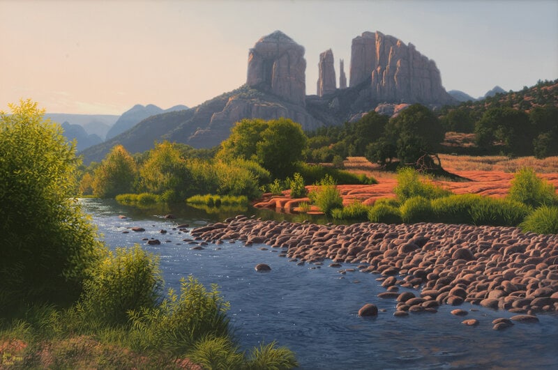 John Dennis Cogan
(American, b. 1953)
Morning At Cathedral Rock, 1988 (1 of 3)