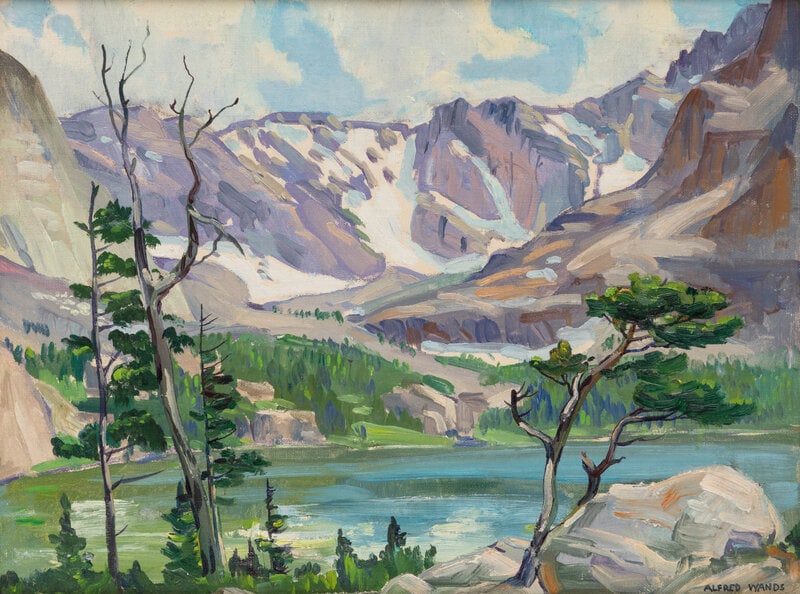 Alfred Wands
(American, 1904-1998)
Mountain Landscape (1 of 2)
