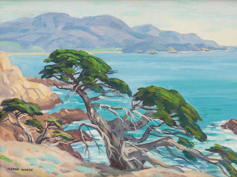 Alfred Wands
(American, 1904-1998)
Cypress at Pebble Beach (1 of 2)