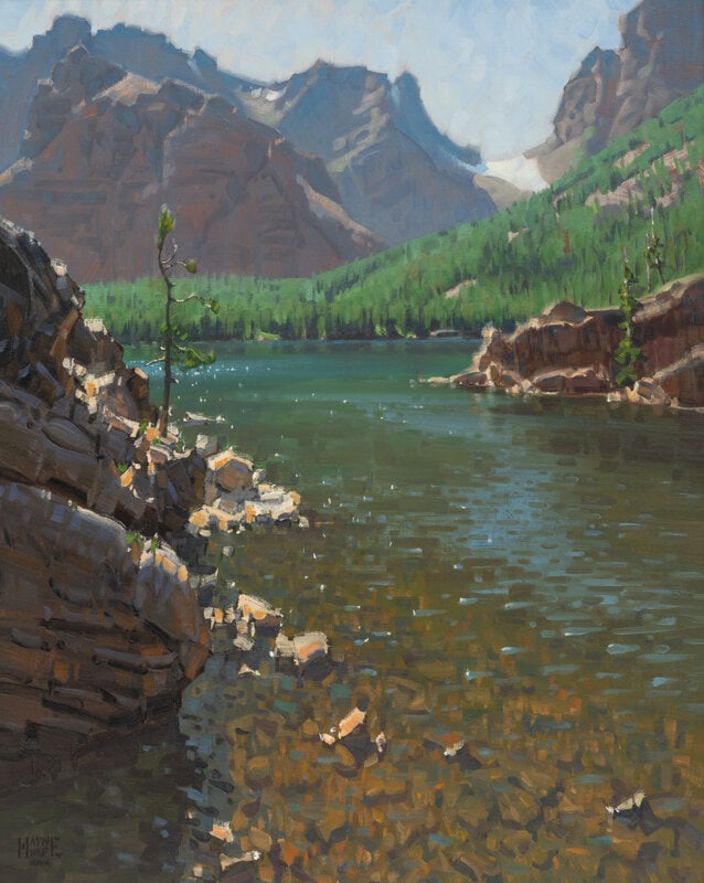 Wayne Wolfe
(American, b. 1944)
Loch Vale (1 of 3)