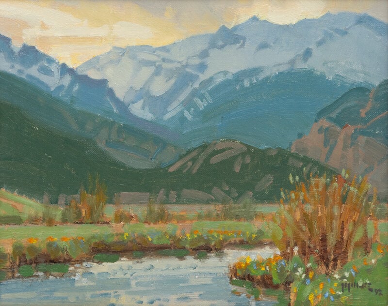 Wayne Wolfe
(American, b. 1944)
Sunset Moraine Park, 1992 (1 of 3)