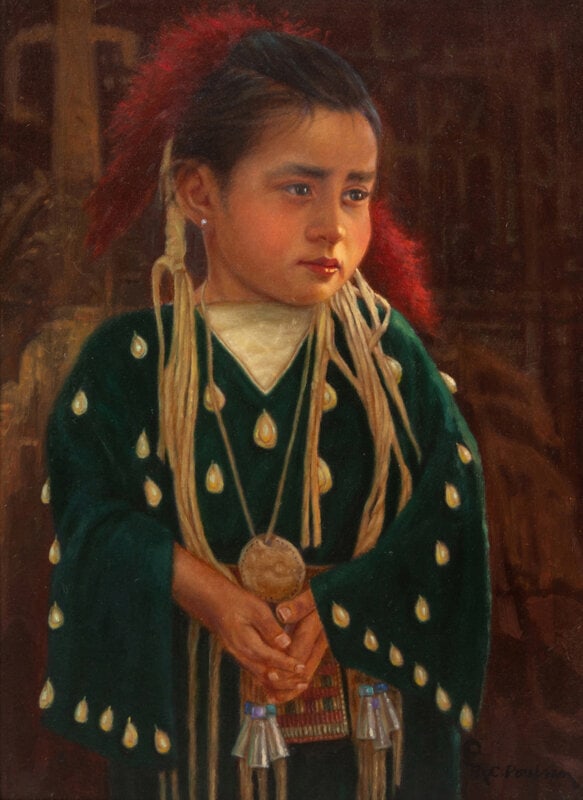 M.C. Poulsen
(American, b. 1953)
The Emerald Dress, 2000 (1 of 5)