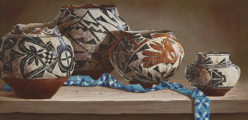 Gayle Nason
(American, b. 1949)
Acoma Designs (1 of 2)