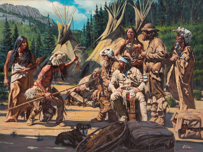 Phil Beck
(American, b. 1949)
Tradin' Times Are Over (1 of 1)